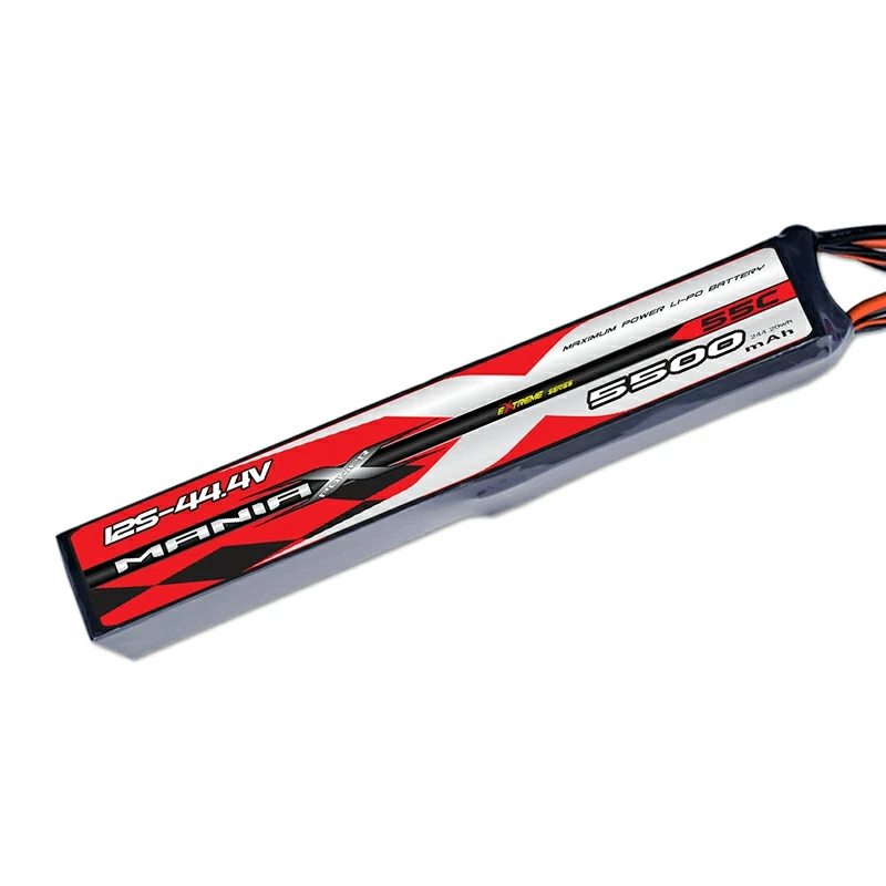 12S-44,4V 5500mAh 55C Stick Lipo Batareya