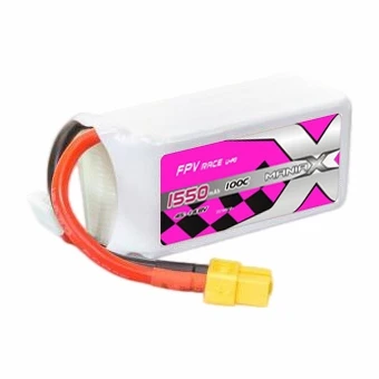 4S-14,8V 1550mAh 100C FPV Racing Lipo batareyasi