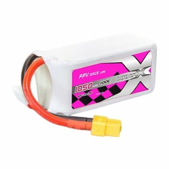 6S-22,2V 1050mAh 100C FPV Racing Lipo batareyasi